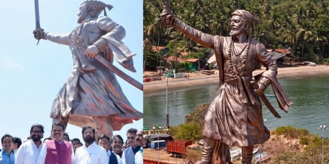 ‘तूफान-भी-नहीं-हिला-सकेगी…’,-मालवण-किले-पर-छत्रपति-शिवाजी-महाराज-की-नई-प्रतिमा-स्थापित
